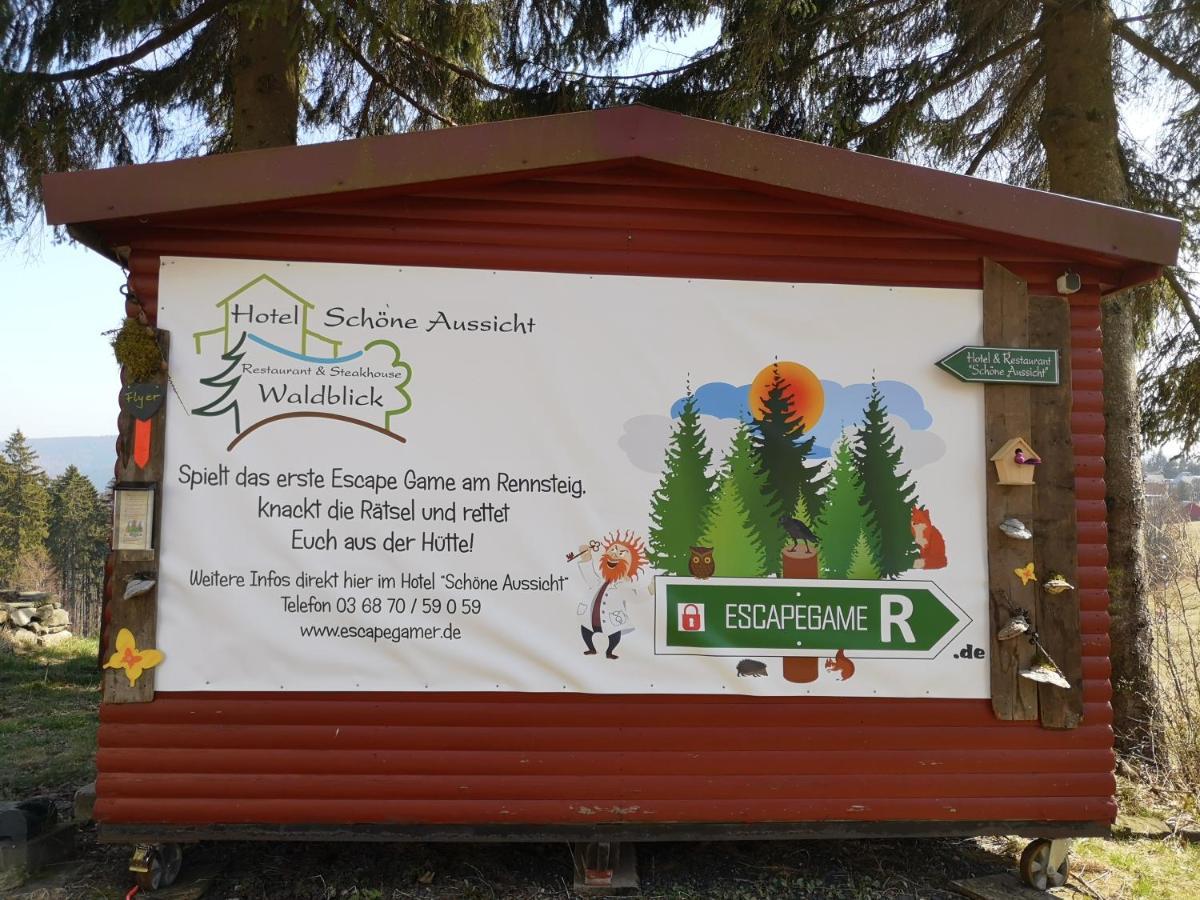 Hotel Schoene Aussicht Masserberg Eksteriør bilde